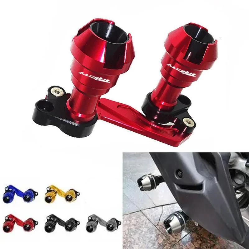 

For Yamaha Tricity 155 tricity155 accessories Front Fork Wheel Fall Muffler Pipe Frame Protection Frame Slider Anti Crash Protec