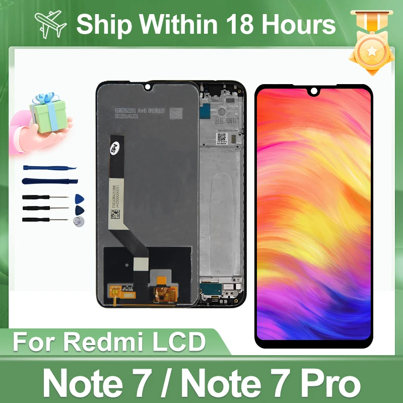 Choice For Xiaomi Redmi Note 7 LCD Display Touch Screen For Redmi Note 7 Pro LCD 10 Touch Digitizer Assembly Repacement Parts