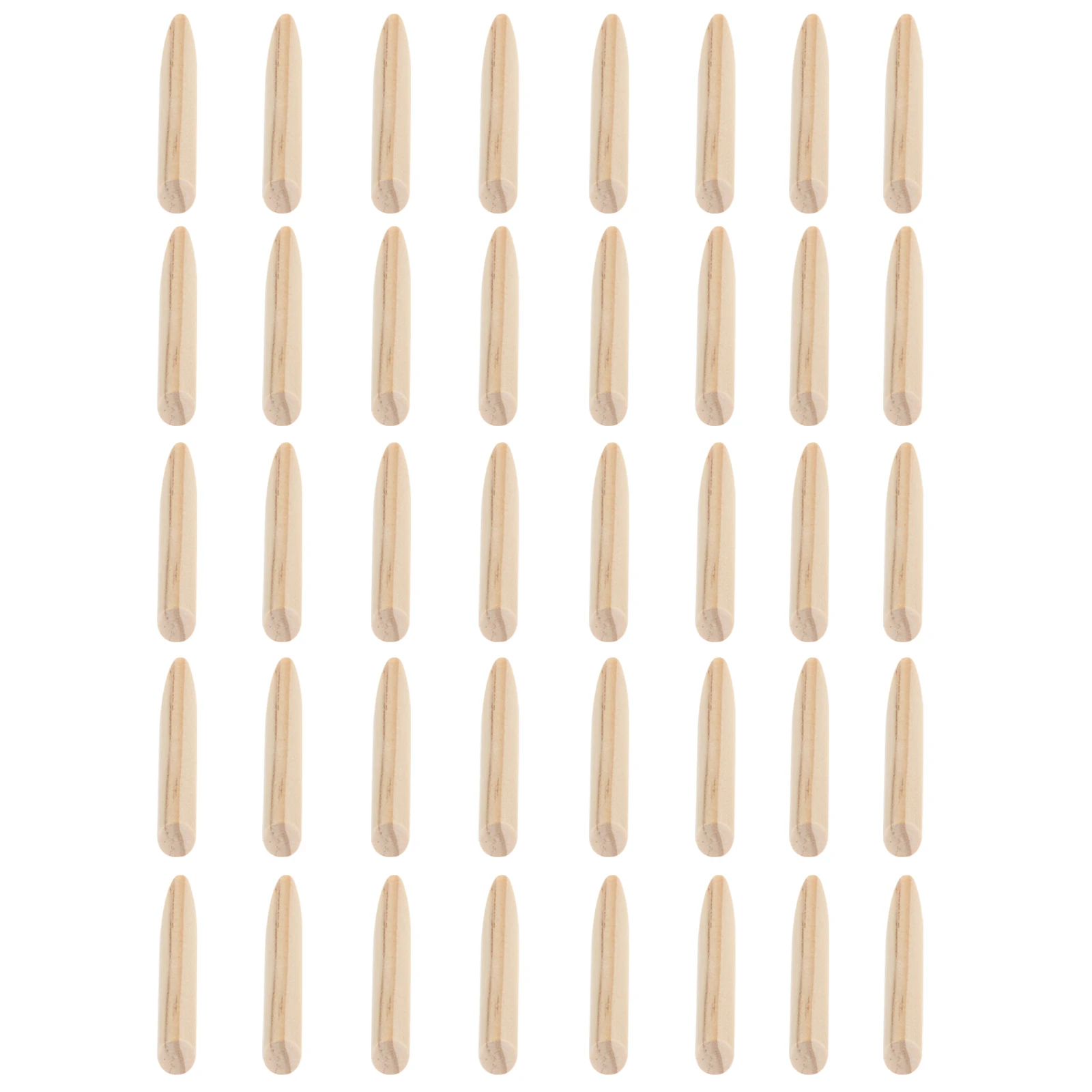 

50 Pcs Carpentry Plugs Woodworking Accessories Inclined Hole Drill Tools High Quality Wooden Furniture Parts