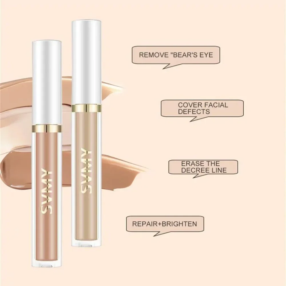 1pc Modify Skin Tone Liquid Concealer Concealer Foundation Cream Cover Acne Spots Dark Circles Moisturizing Concealer Stick