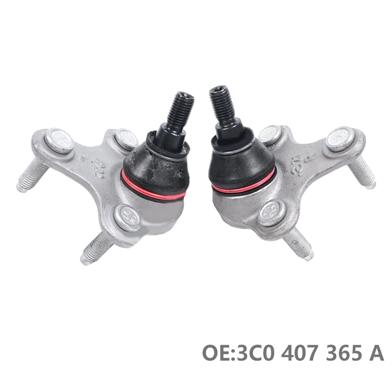 2PCS Suspension Control Arm Ball Joint For VW Golf MK6 GTI Tiguan Touran Passat CC Sciricco 1K0407365C 3C0407365B