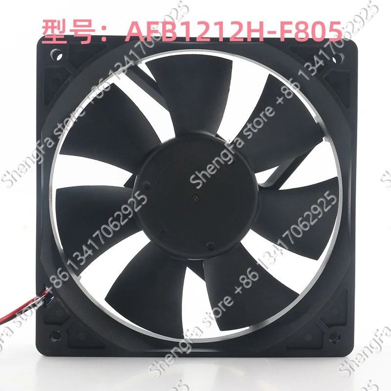 Cooling Fan Delta 5V 24V 48V DC 12V 0.35A 12025 120x120x25MM 12CM three-wire Speed Measurement Chassis Violence AFB1212H-F805