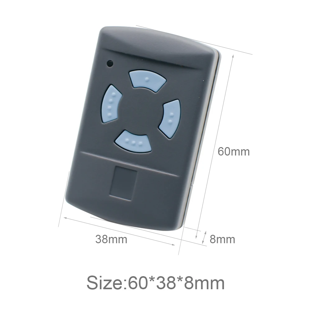 For HORMANN HSE2 HSM4 HSZ1 868 Remote Control HORMANN HS2 HS4 868.3MHz Garage Gate Remote Control 868MHz Handheld Transmitter