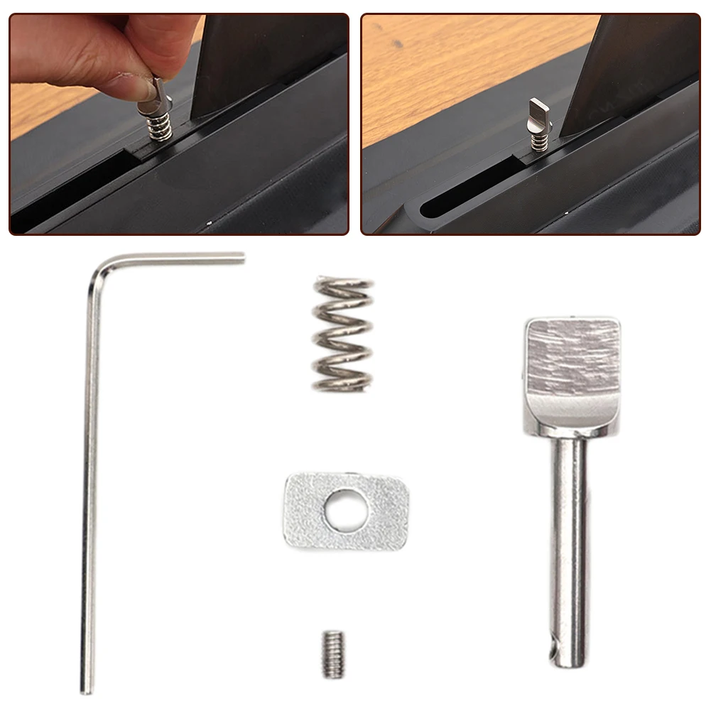 

1pc Fin Lock Screws Quick Snap Set Fin Lock Stainless Steel Screws Surfing For Box Center Fins Anti-rust Surfing Equipment