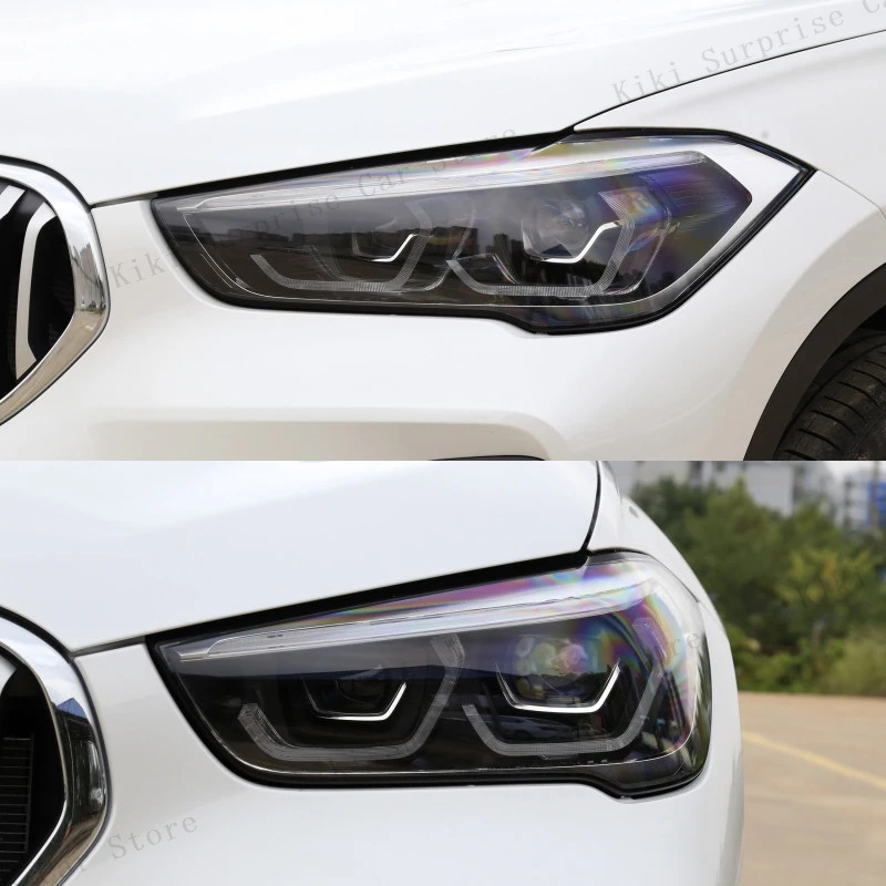 Headlamps Shell Lampcover Headlight Cover Lens Plexiglass Replace Original Transparent Lampshade For BMW X1 F48 F49 2019-2022