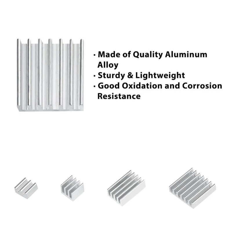 32pcs Алюминиевые радиаторы радиаторов радиаторов для 4b для теплового выпуска