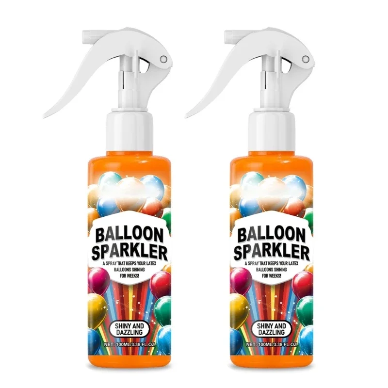 100ml Latex Balloon Brightener Balloons Brightening for Weddings and Birthdays Balloon Gloss Enhancer