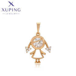 Xuping Jewelry New Arrival Fashion Special Pendant Necklace of Gold Color Women Party Gift X001041822
