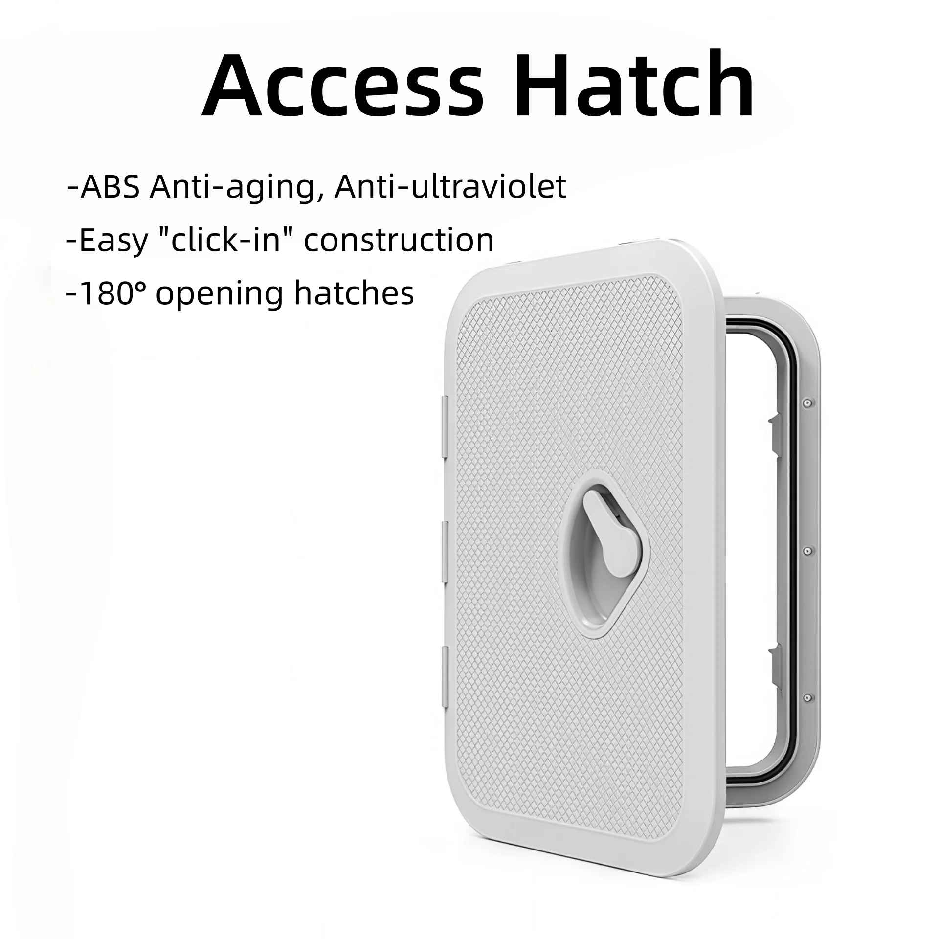 

270X375 мм крышка люка доступа к палубе для морской лодки, яхты, автофургона, водонепроницаемое окно, выдвижной портлект, дверь из АБС-пластика