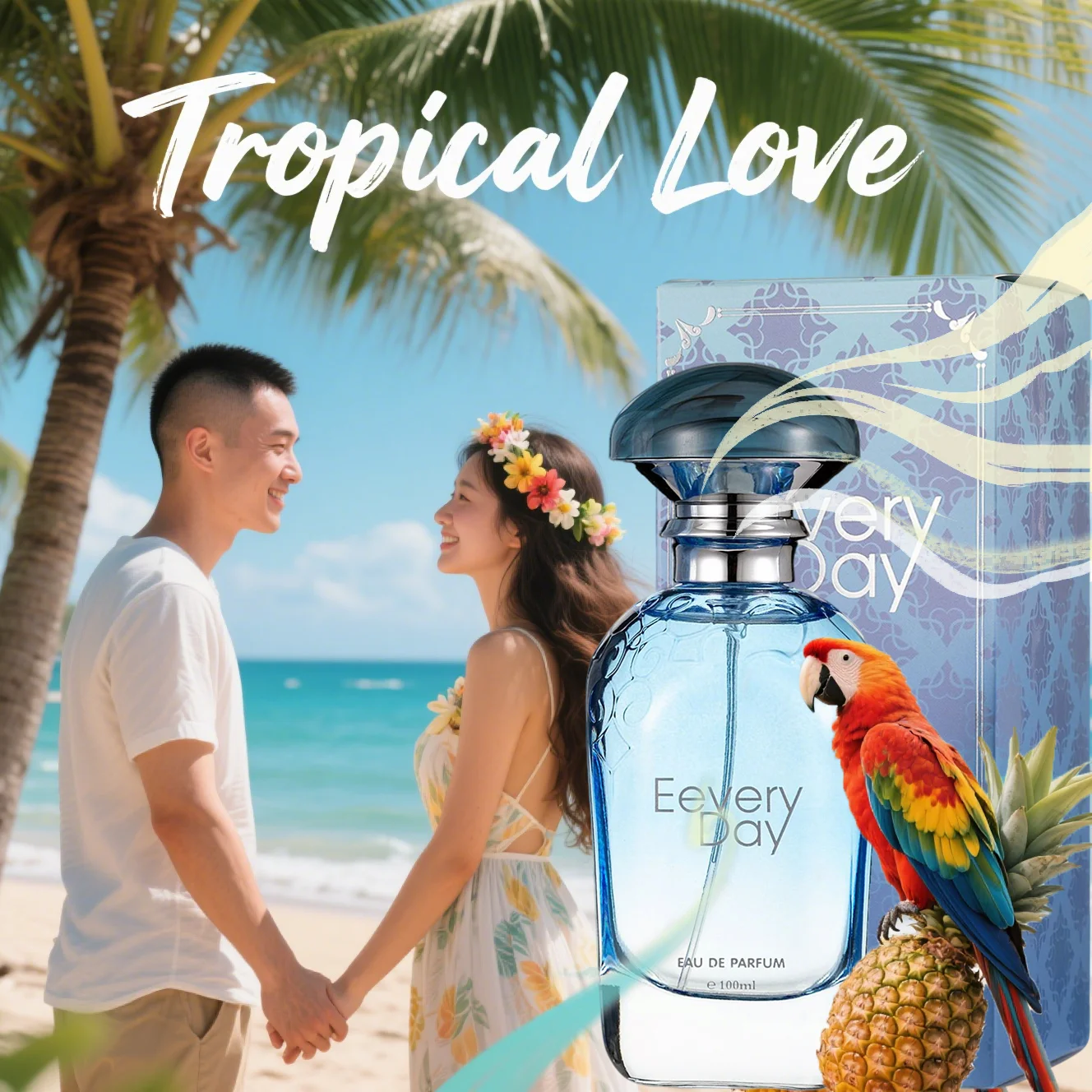 

Perfume Women, 100ML Spray Perfume with Floral, Fruits, Amber & Vanilla Fragrances, Long-Lasting Fragrance, Suitable for Daily