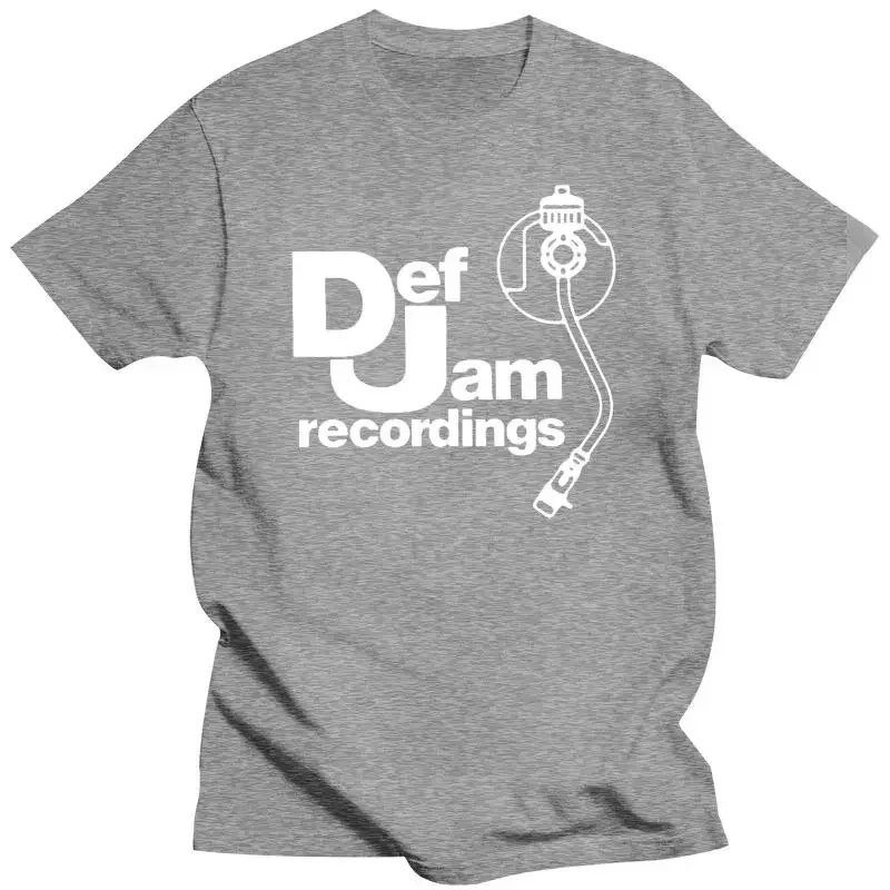 Men's DEF JAM Recordings Logo Classic Rap Hip Hop Print NAS Women T-Shirt Spring Summer 2026 Graphic Mens  T Shirts