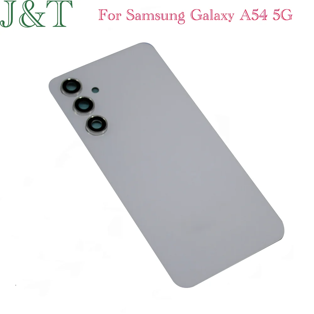 Stylish Battery Cover for Samsung Galaxy A54, Rear Door Glass Housing Case Compatible with SM-A546V SM-A546U With Camera Lens