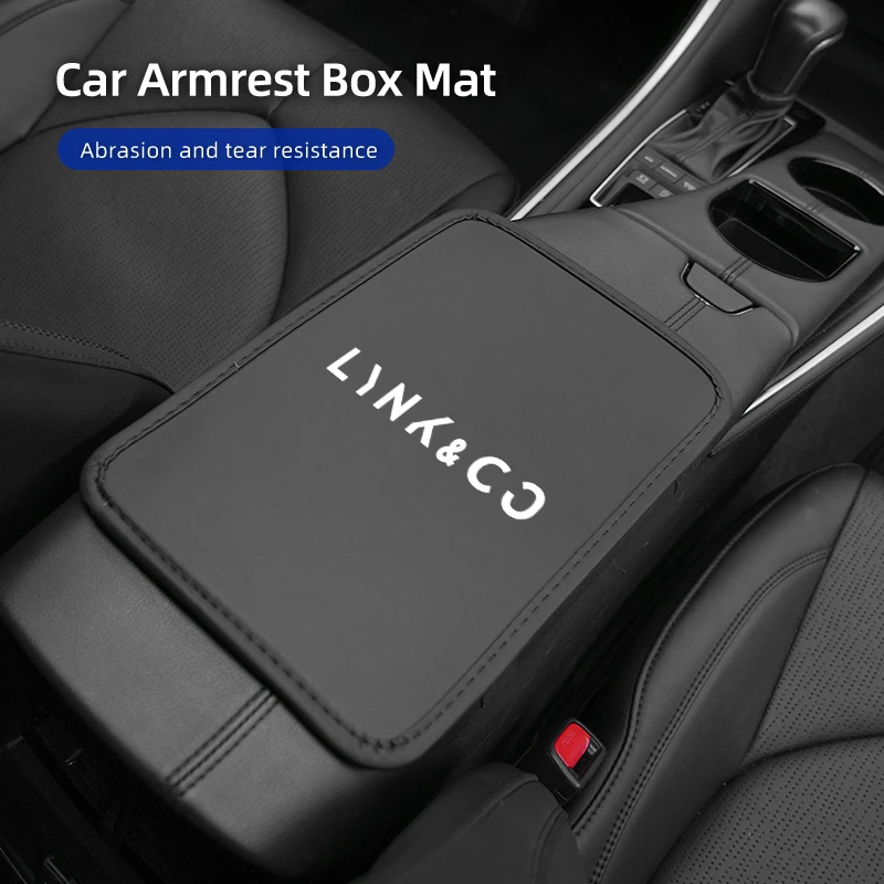 

Car Armrest Box Protective Cover Elbow Support Mat Armrest Pad For LYNK&CO Co 01 02 + Hatchback 03+ Phev 05+ Phev 06 09