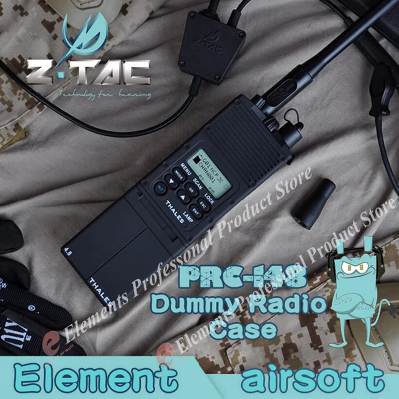 Z-Tactical AN/PRC-148 Multiband Inter/Intra Team Radio Case (MBITR) Paintball Military Dummy Handheld Transceiver Z022