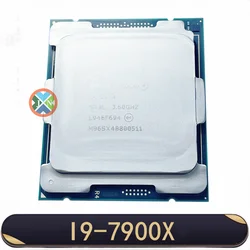 Core I9-7900X CPU 14 nm 10-Cores 20-Threads 3.3GHz 13.75MB TDP 140W Processor LGA2066