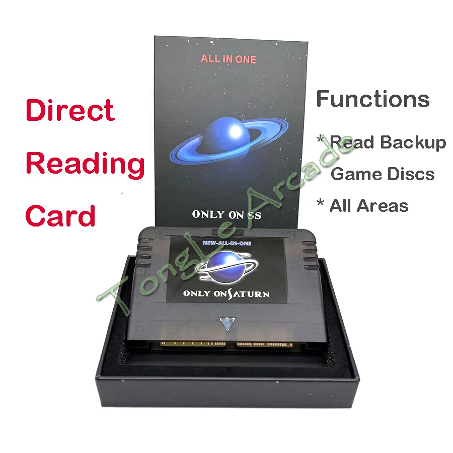 NUEVA Tarjeta de Lectura Directa para Consola de Juegos SS Saturn, Pseudo-Saturn KAI, Lee Discos de Juegos de Respaldo, Compatible con Todas las Consolas de Cualquier Región