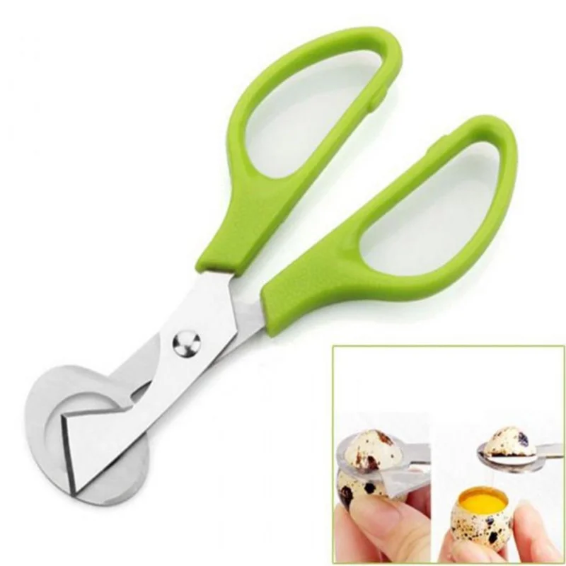

50pcs Quail Egg Scissors Bird Scissors Stainless Steel Chopper Egg Chopper Egg Shell Chopper