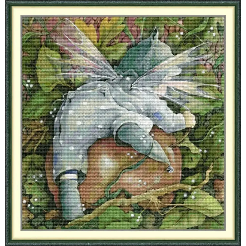 

Baby Insects cross stitch kit aida 14ct 11ct count print canvas cross stitches needlework embroidery DIY handmade