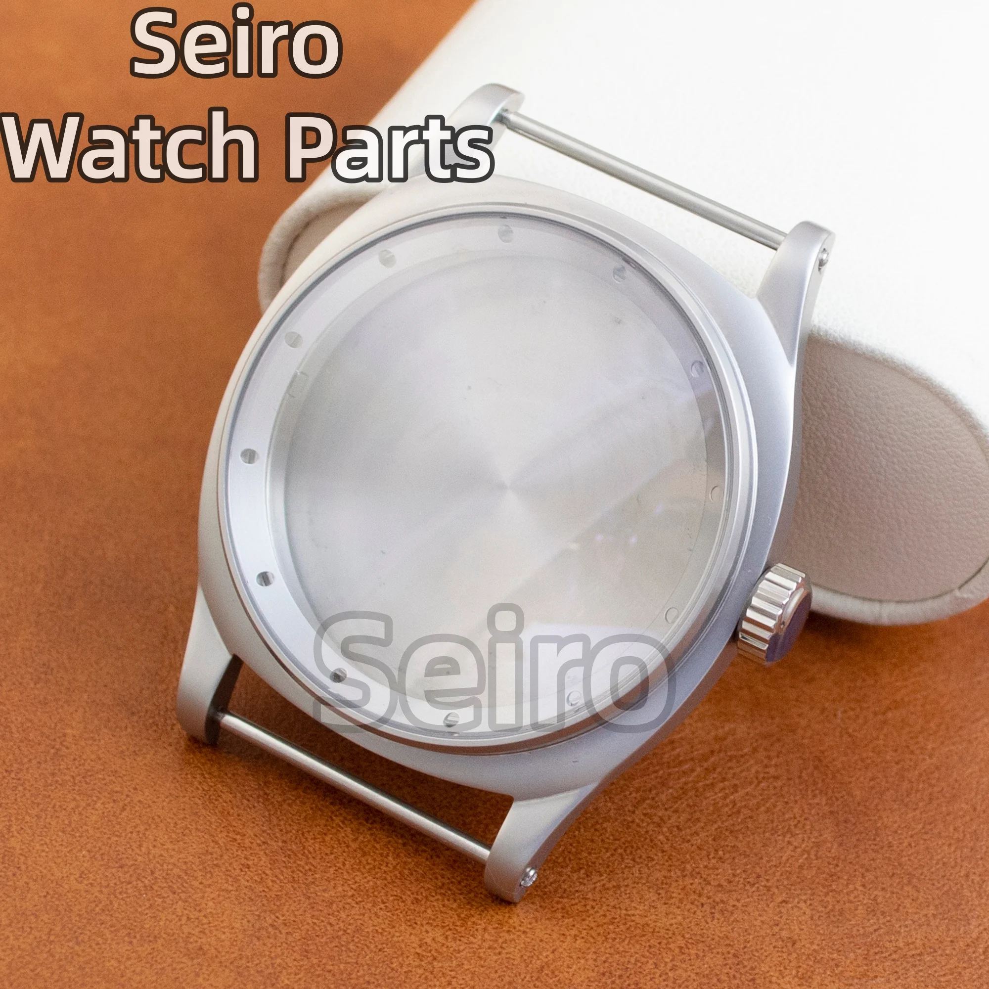 

PAM Vintage Sand Watch Case 3646hl Case Solid Stainless Steel Sapphire Glass Waterproof for ETA6497/6498 Movement Watch Case