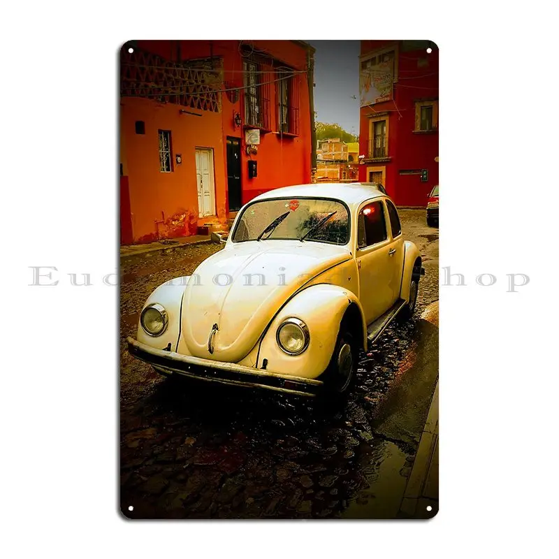 Vintage Classic Car Vibes Metal Signs Wall Mural Design Pub Club Living Room Print Tin Sign Poster