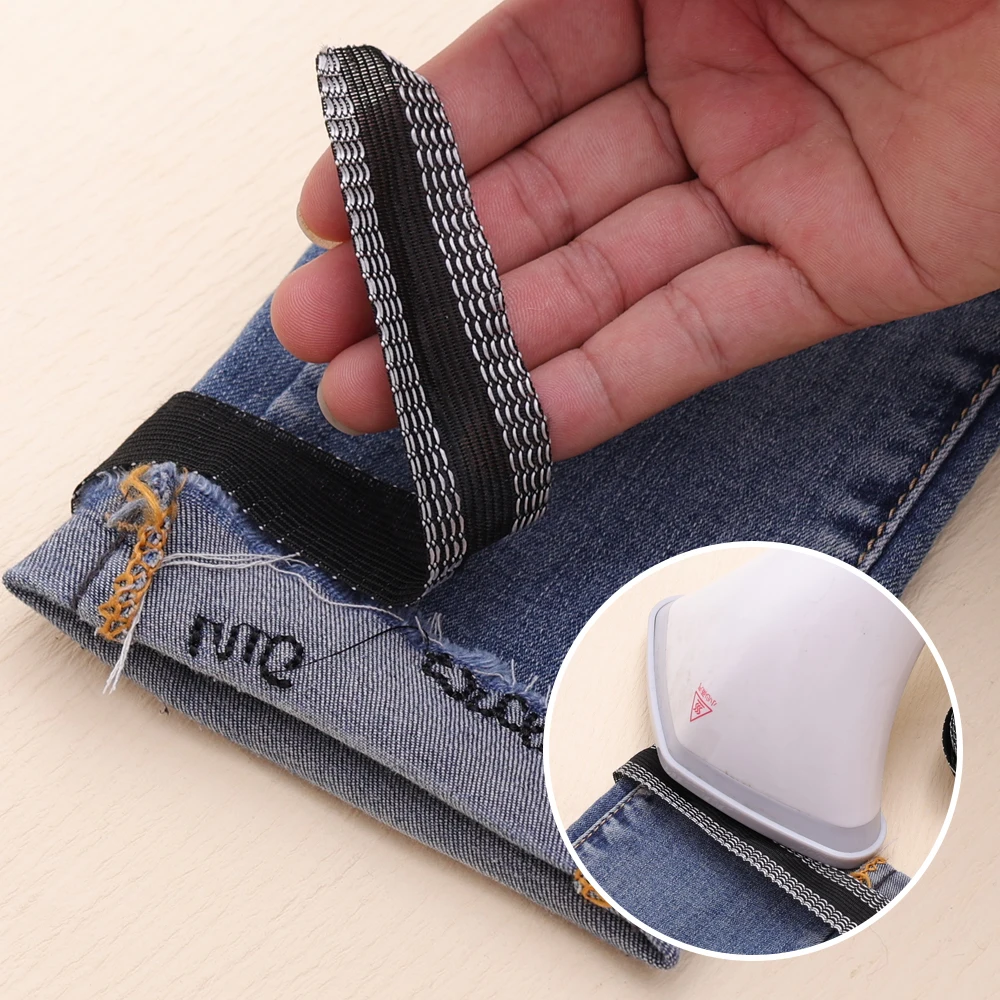 50/1M Self-Adhesive Pants Paste Tape Iron On Hem Tape For Pants Edge Jeans Clothes Length Shorten Repair Tape DIY Sewing Tools