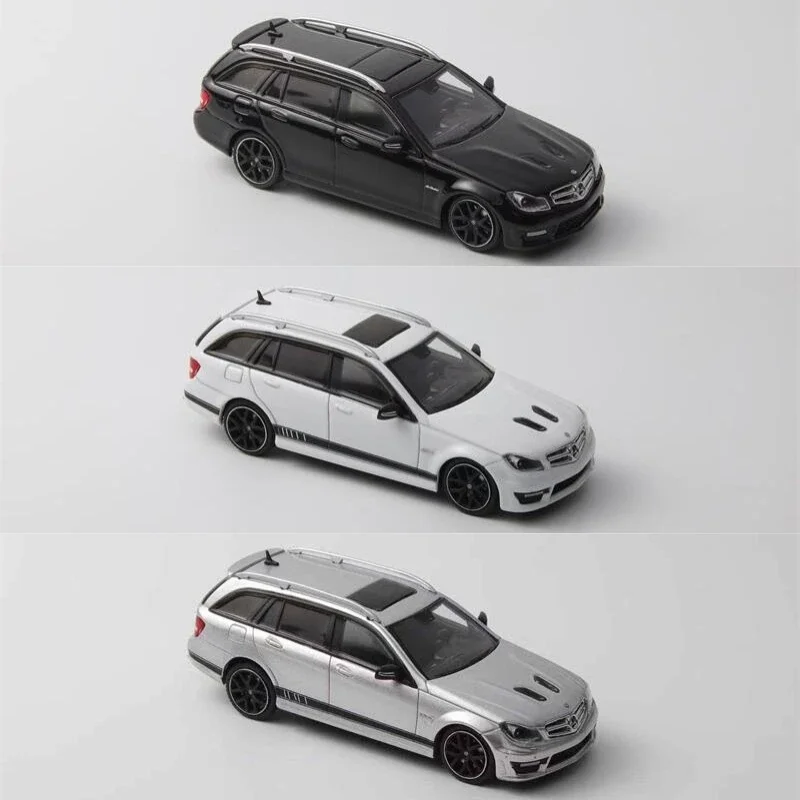 **พรีออเดอร์** เปลวไฟ 1:64 C63 Edition 507 Wagon รถโมเดล Diecast