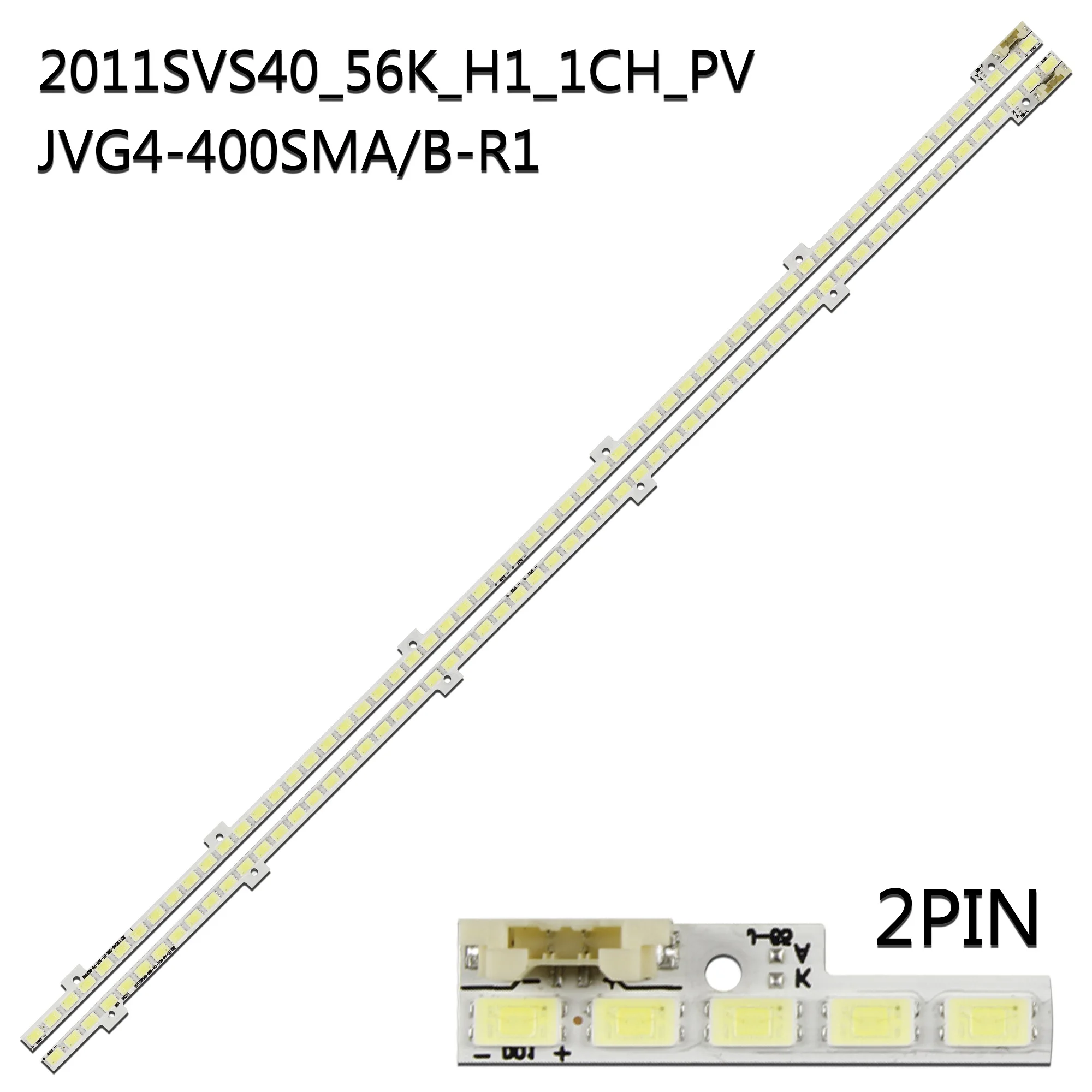 1/5/10kits LED Strip UE40D5003BW UE40D5500RW UE40D5520RW UE40D6100SW UE40D5700RS UE40D5800VW UN40D5500 UE40D6000 JVG4-400SMB-R1