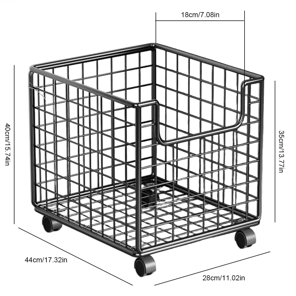 الملابس القذرة تعيق تخزين الأسلاك الشبكية عربة المرافق سلة الفاكهة الخضار الوقوف لغرفة المعيشة خزانة الحمام أو غرفة النوم