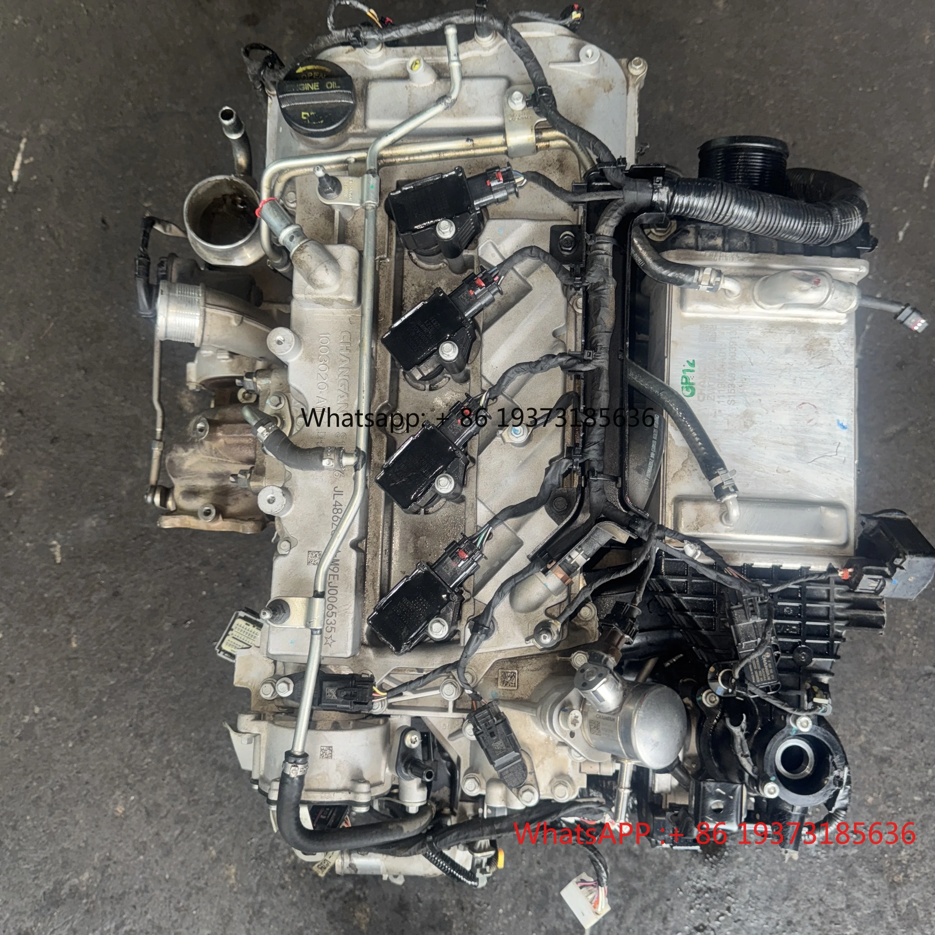 

For Hot Selling Used Aluminum For Chang'an Engine JL486ZQ5 for Chang'an UNI-K/Chang'an Auchan Z6 2.0T
