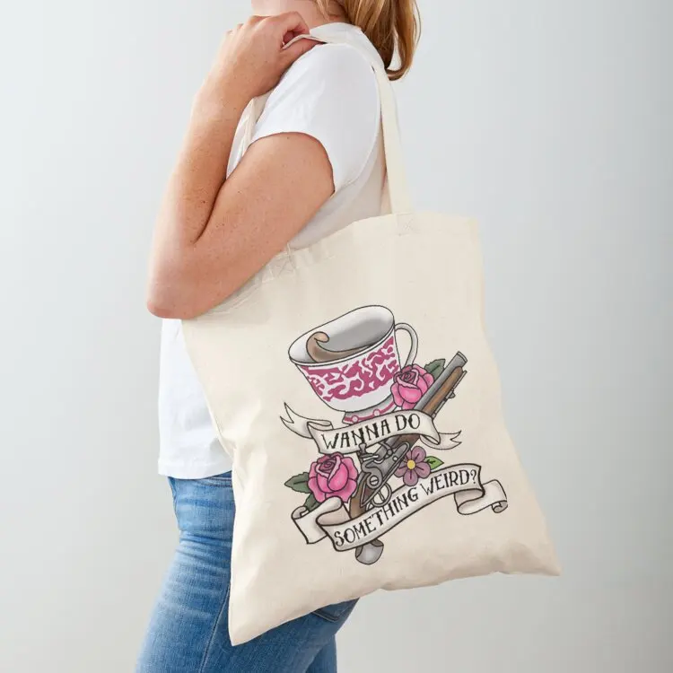 

Our Flag Means Death--Wanna Do Something Weird Tote Bag Customizable tote bag Tote BagTote BagTote BagTote Bag