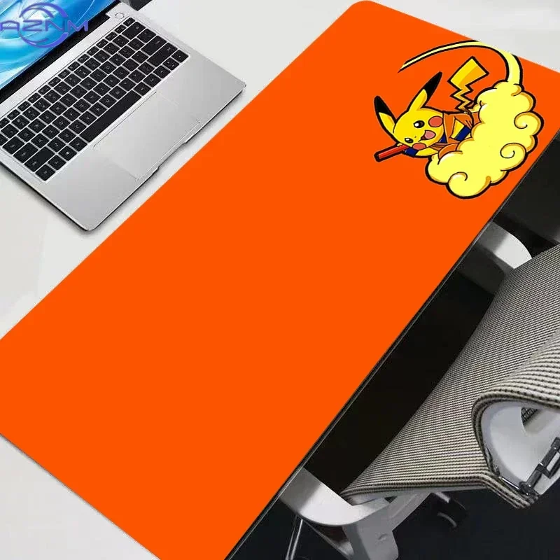 Hot Anime Mouse Pad Large Gamer Accessories Varmilo Keyboard Pad PC Computer Desk Mat Pokemon Pikachu Gaming E-sports Mousepads