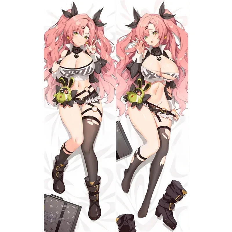 Lyou 2025 نيكول ديمارا Dakimakura Zenless Zone صفر غطاء وسادة المعانقة كيس وسادة كامل Otaku الجسم المخدة المنزل ★ ★ ★   كك.