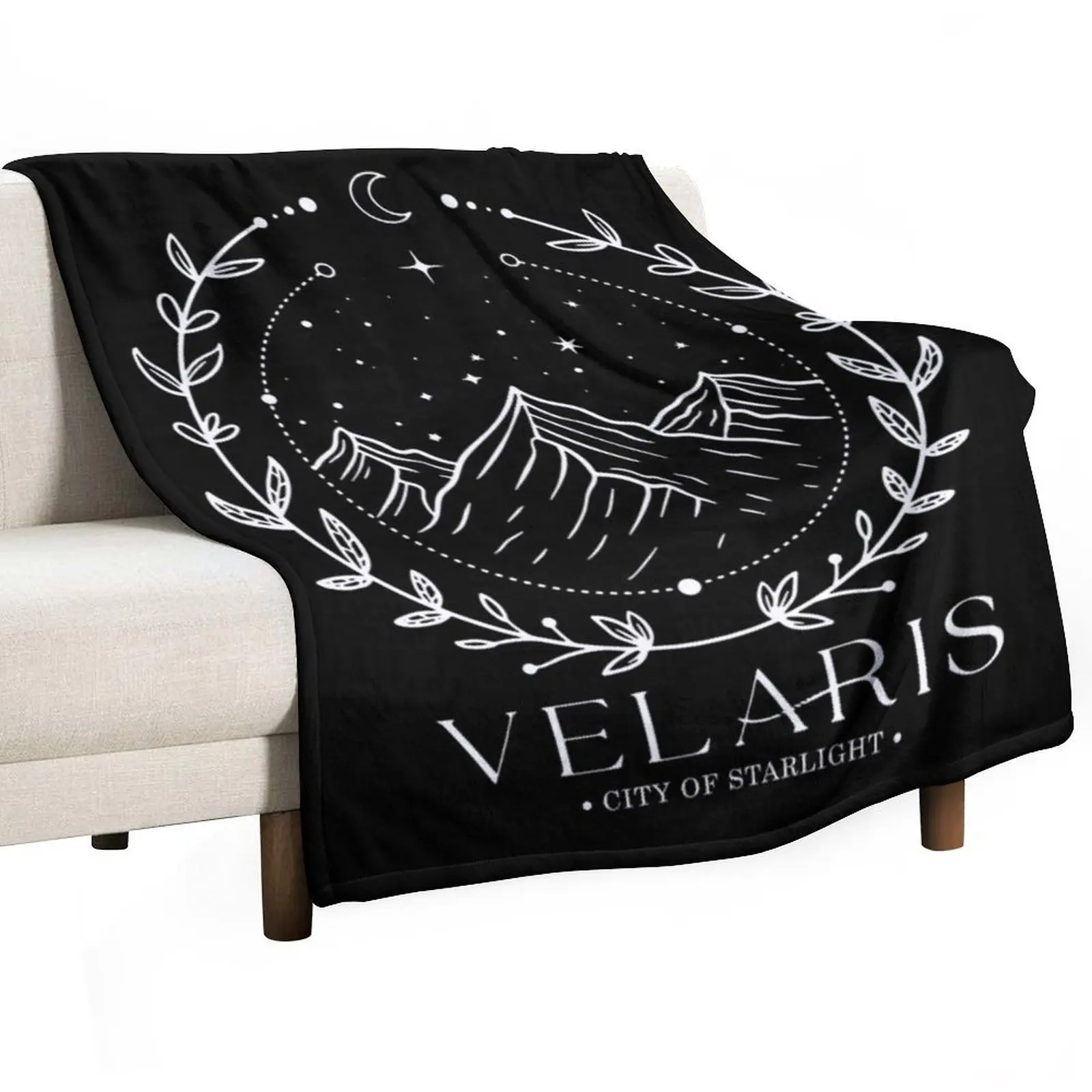 

ACOTAR Velaris City Of Starlight The Night Court SJM Throw Blanket Tourist Cute Plaid Sofa Decoratives Blankets