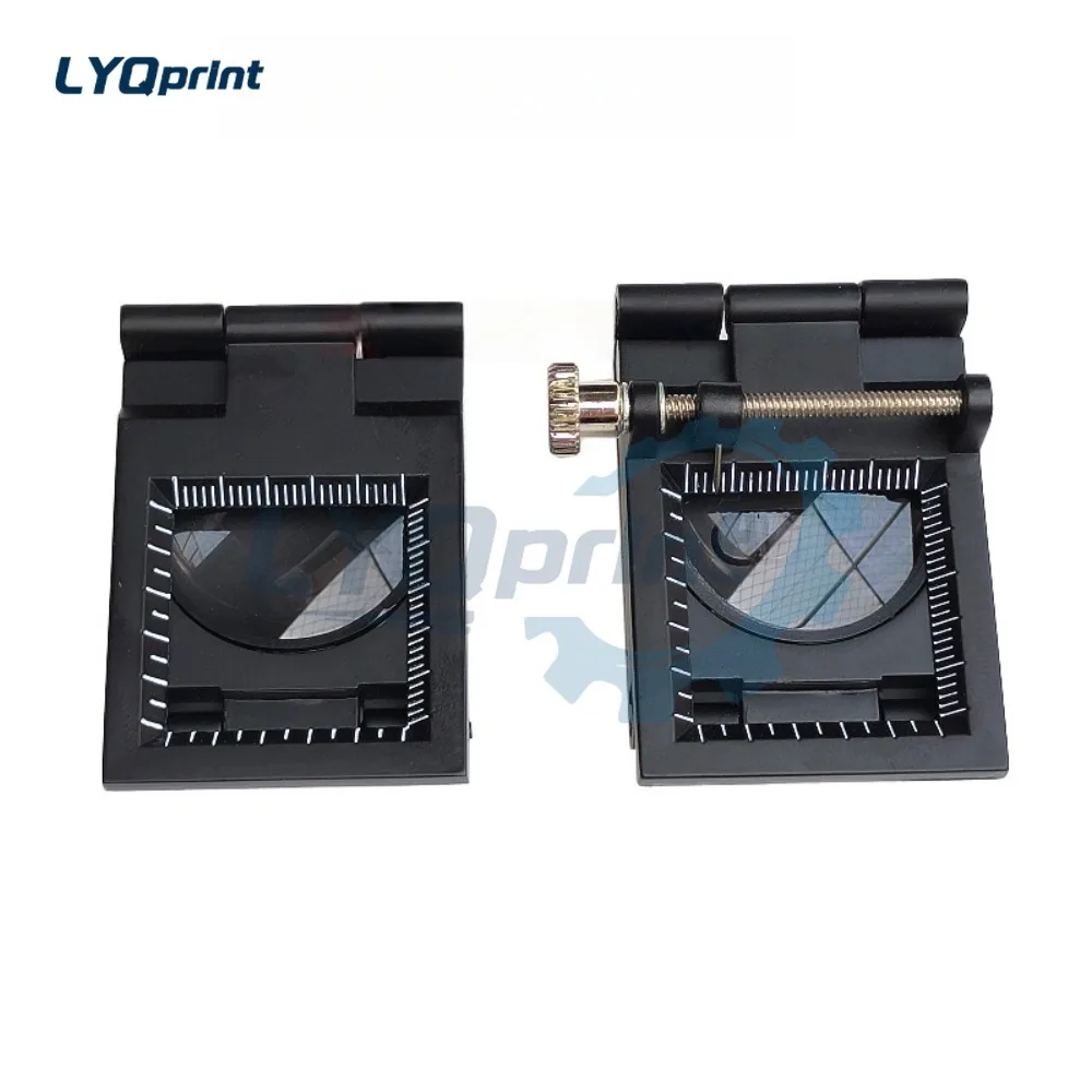 Heidelberg Roland KBA Komori Three Fold Magnifying Glass With Light Scale 10X Metal Material