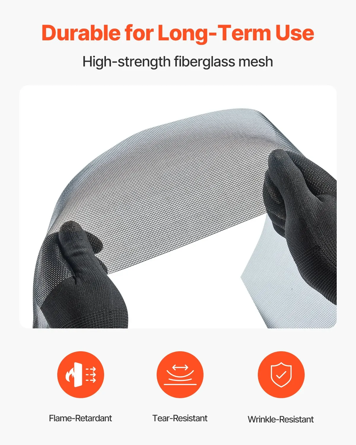 

Window Screen Replacement, 100 Ft × 48 In Window Screen Mesh, DIY Adjustable Fiberglass Screen Mesh - Durable, Washable & Easy To Install, Window Screen Repair Kit For Patio Porch Door Windows