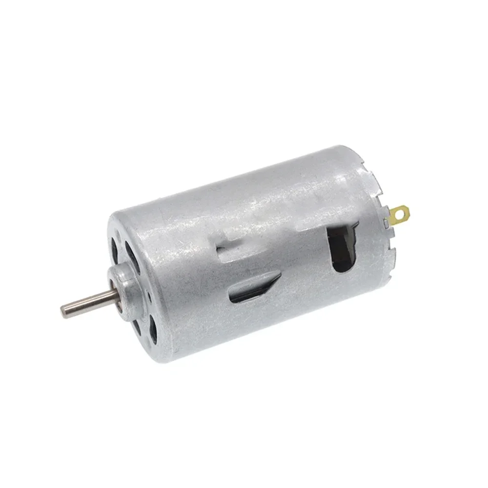 micro mini 390 large torque motor DC12V 10000 rpm strong magnetic carbon brush all metal diy small electric drill Spindle moto