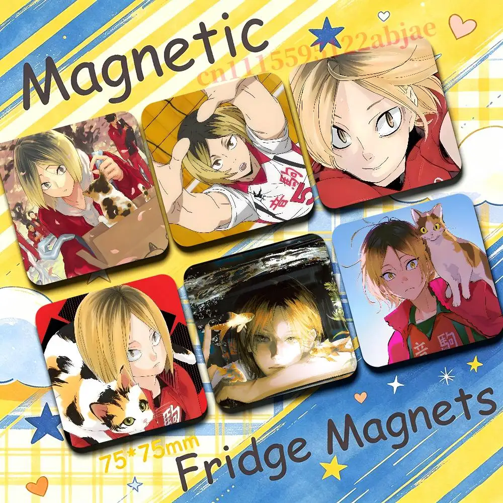 H-Haikyuu K-Kozume Kenma Refrigerator Magnets the Perfect Choice for Home Create Warm Cozy Home Decor Gifts