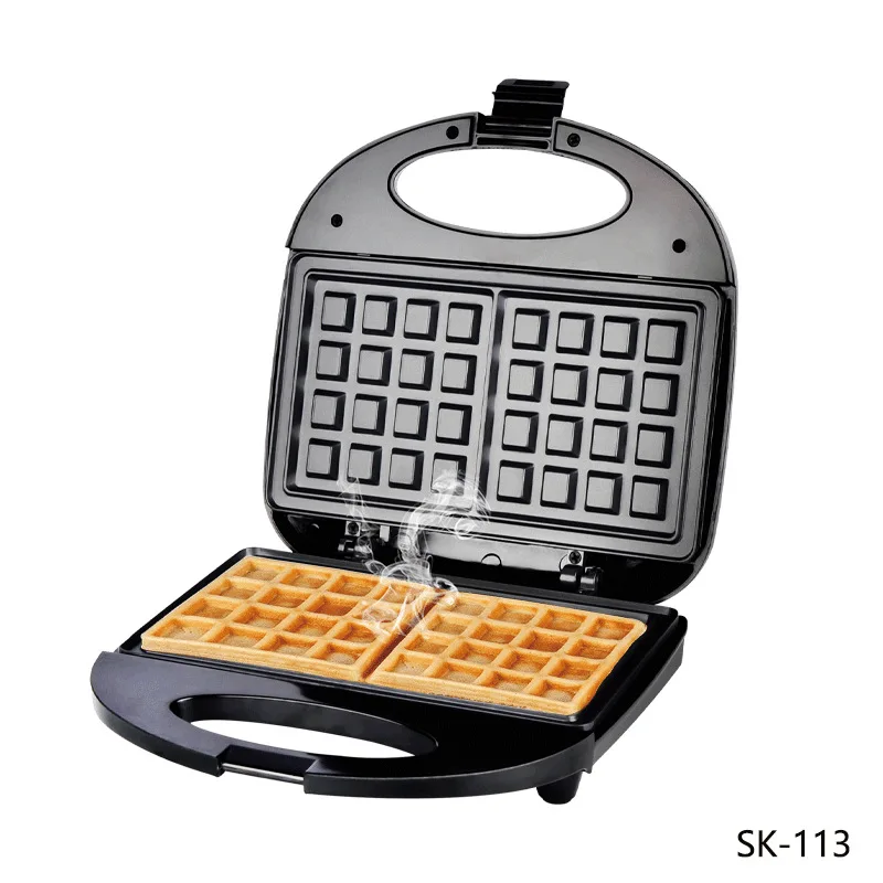 Eurogauge Pancake Waffle breakfast maker Griddle Commercial mini electric pancake stall cake baking machine