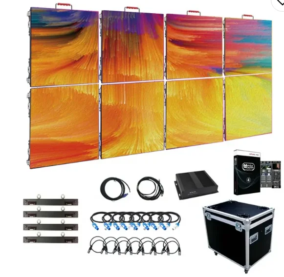

Led Wall Panel Outdoor Indoor 500mm*500mm 500*1000mm P3.91 P2.9 LED Display for Events Led Screens Indoor