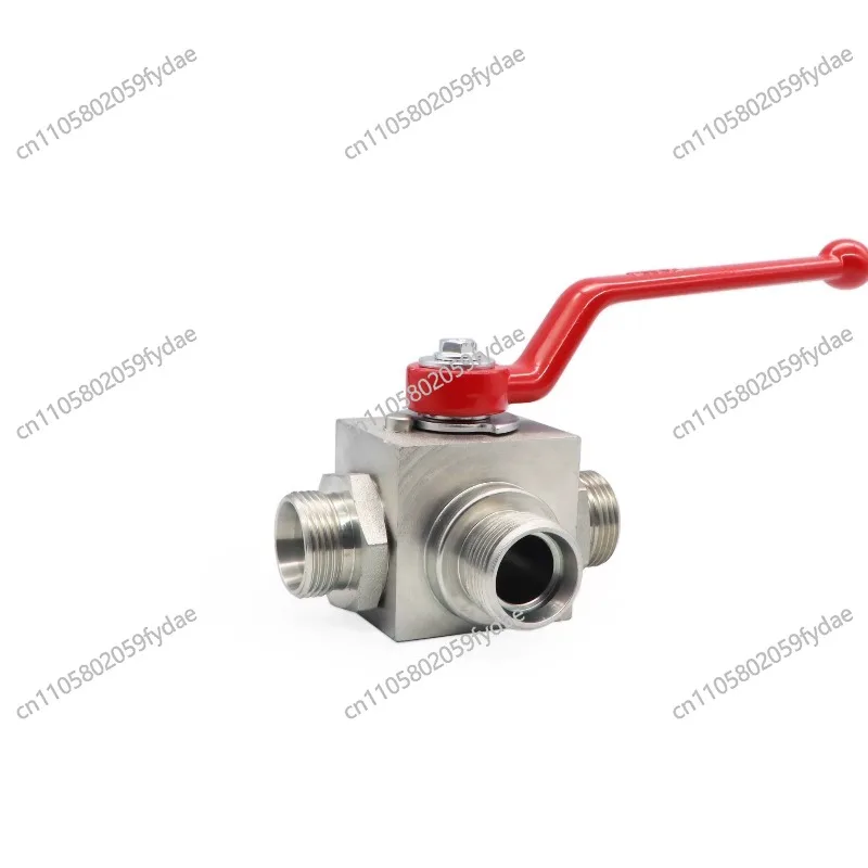 

1 шт. Шаровой кран высокого давления, гидравлический, двухпозиционный, трехходовой, KHB3K-M18 * 1.5