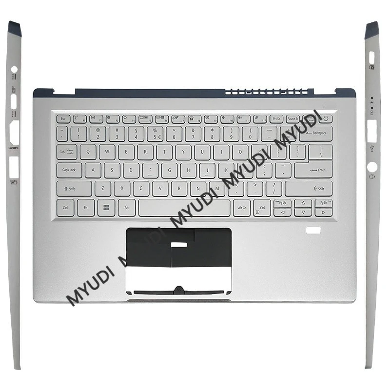 New Replacement Palmrests for Laptops Acer SFX14-41G SF314-511 S3-511 N20C12 Keyboards Topcases Upper Shells Repair Spare Parts