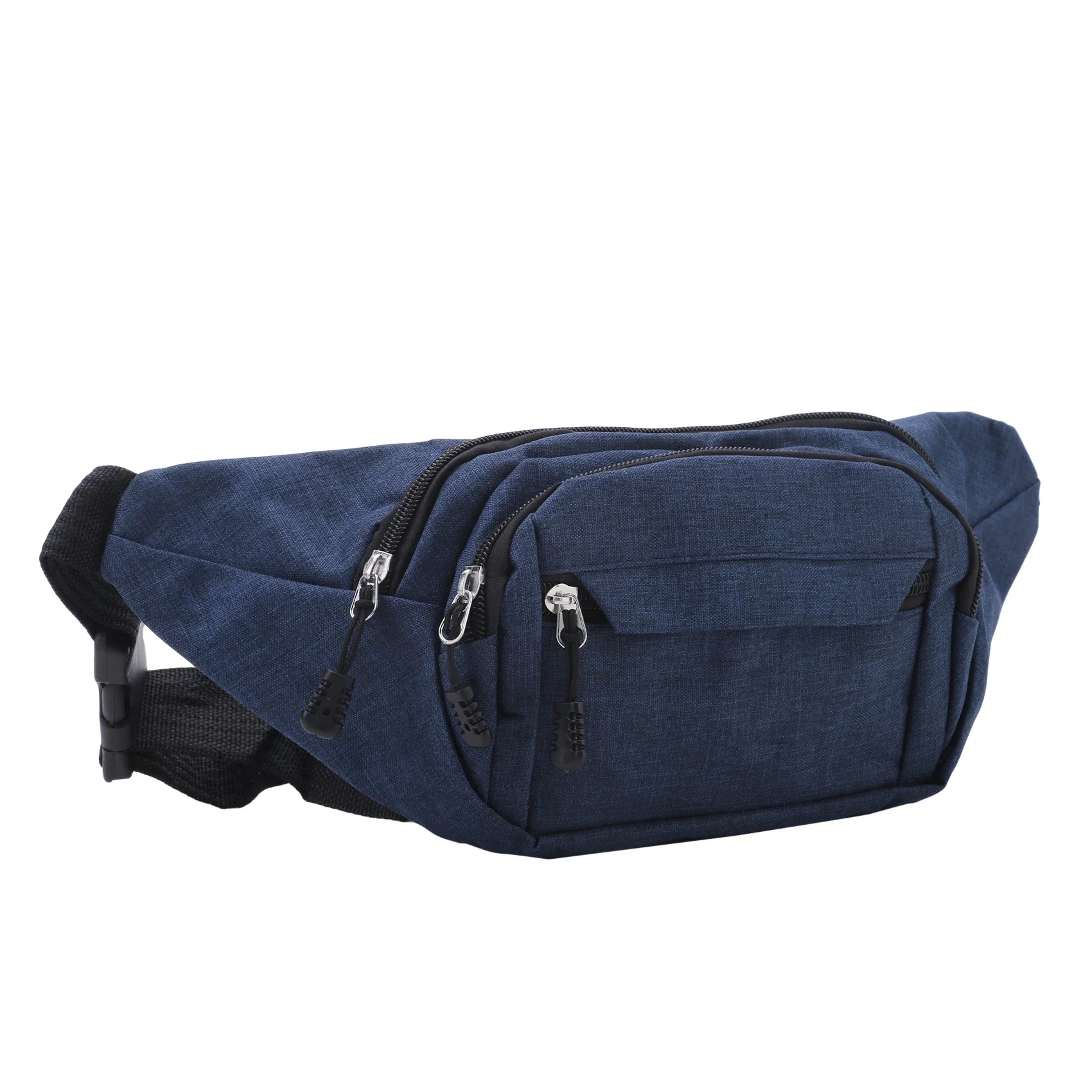 Fashion Unisex Waist Bum Bag Men Canvas Fanny Pack Travel Pouch Wallet