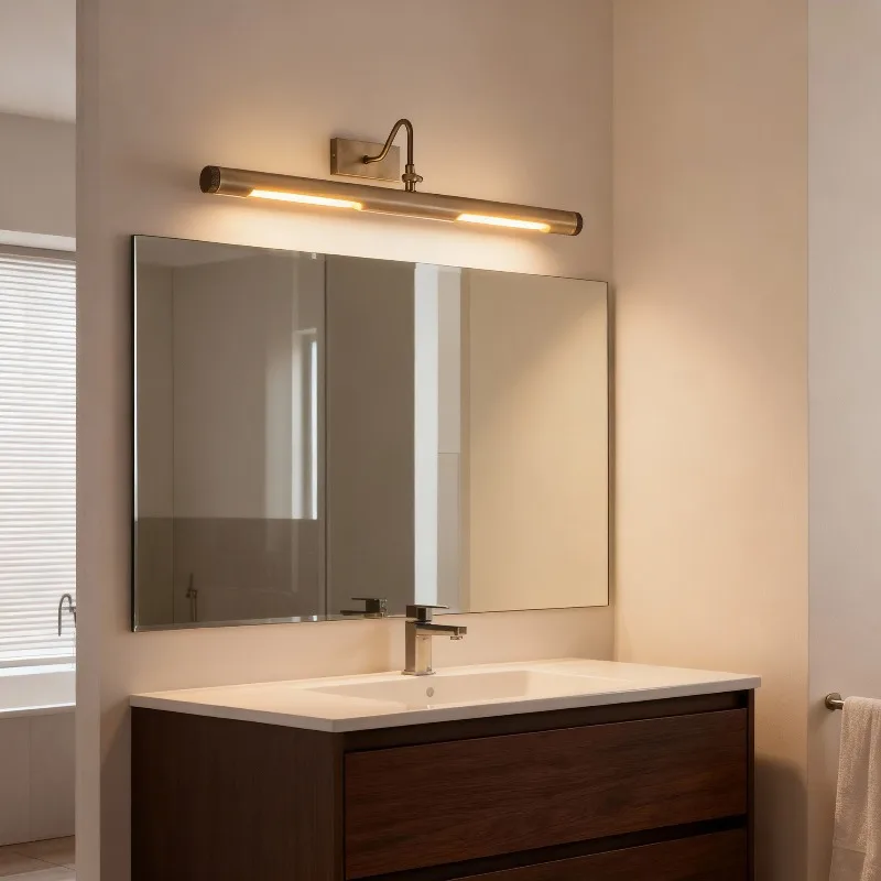 Retro Industrial Style Wall Lamps in Front of The Bathroom Cabinet Mirror LED Wall Sconces Parlor Decoration Home Light Fixtures