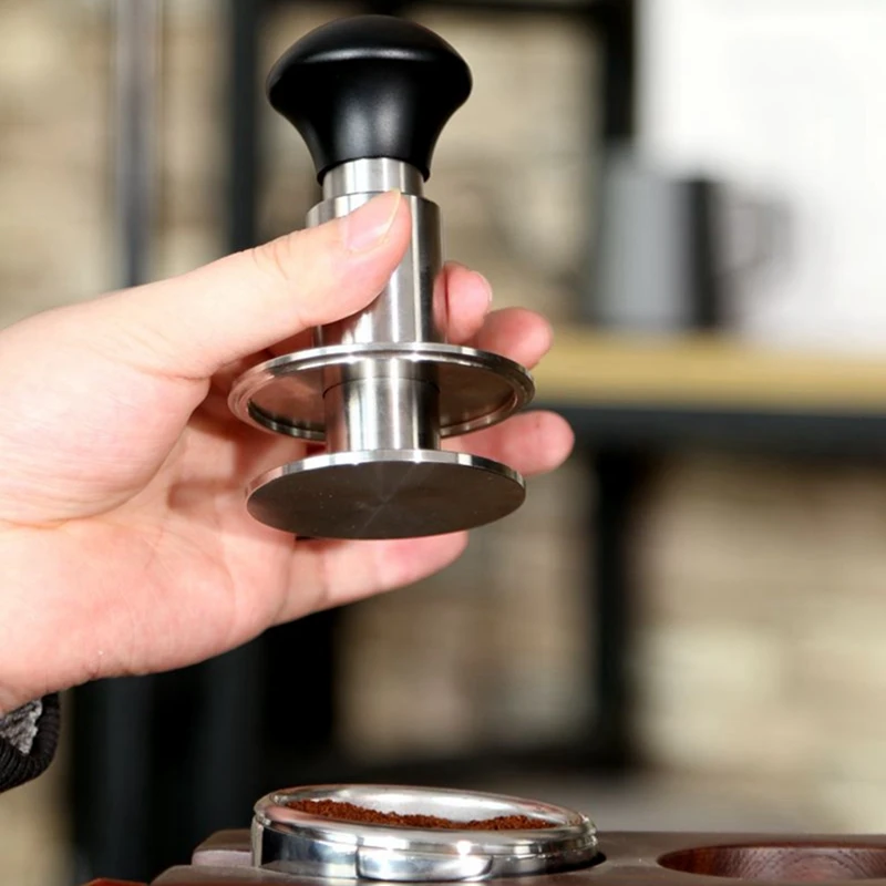 The Force Tamper Coffee Powder Hammer Hand Press  Espresso Cloth Powder Leveler Tools Stainless Steel Kitchen Accessories