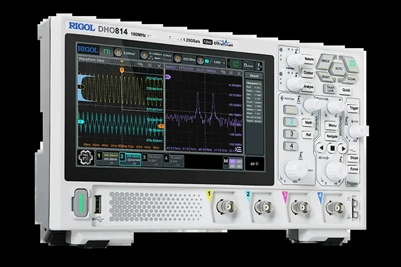 DHO802/DHO804/DHO812/DHO814 Canale 2/4 70/100 MHz canale 12 bit 1,25 GSa/Sec 25 MPt Profondità