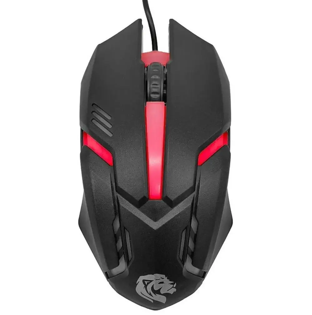 Mouse Gamer Led Hayom Mu2908 1000DPI Led Rgb 3 Buttons