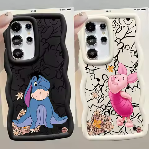 Case for Samsung Galaxy S21 S25 S24 S20 FE S23 Plus S22 Ultra Soft Cover Disney Winnie The Pooh