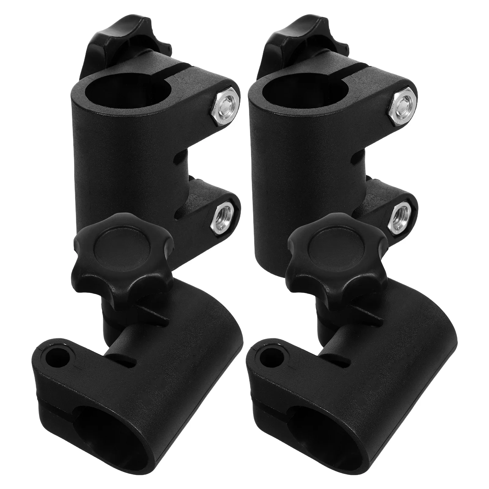 

4pcs Light Stand Extender Adapter 25Mm To 22Mm Locking Clamp For Camera Mounts Stage Lights Reflector Holders Telescopic