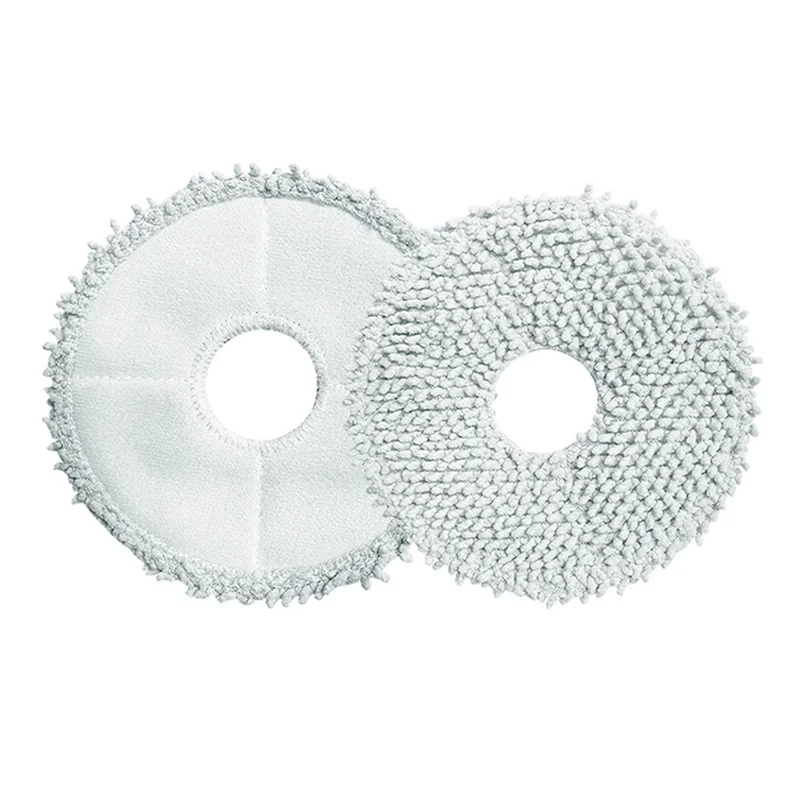 

B59B-2Set For Xiaomi Dreamebot L10S Ultra Robot Vacuum Cleaner Replacement Parts Main Side Brush Hepa Filter Mop Rag Dust Bag