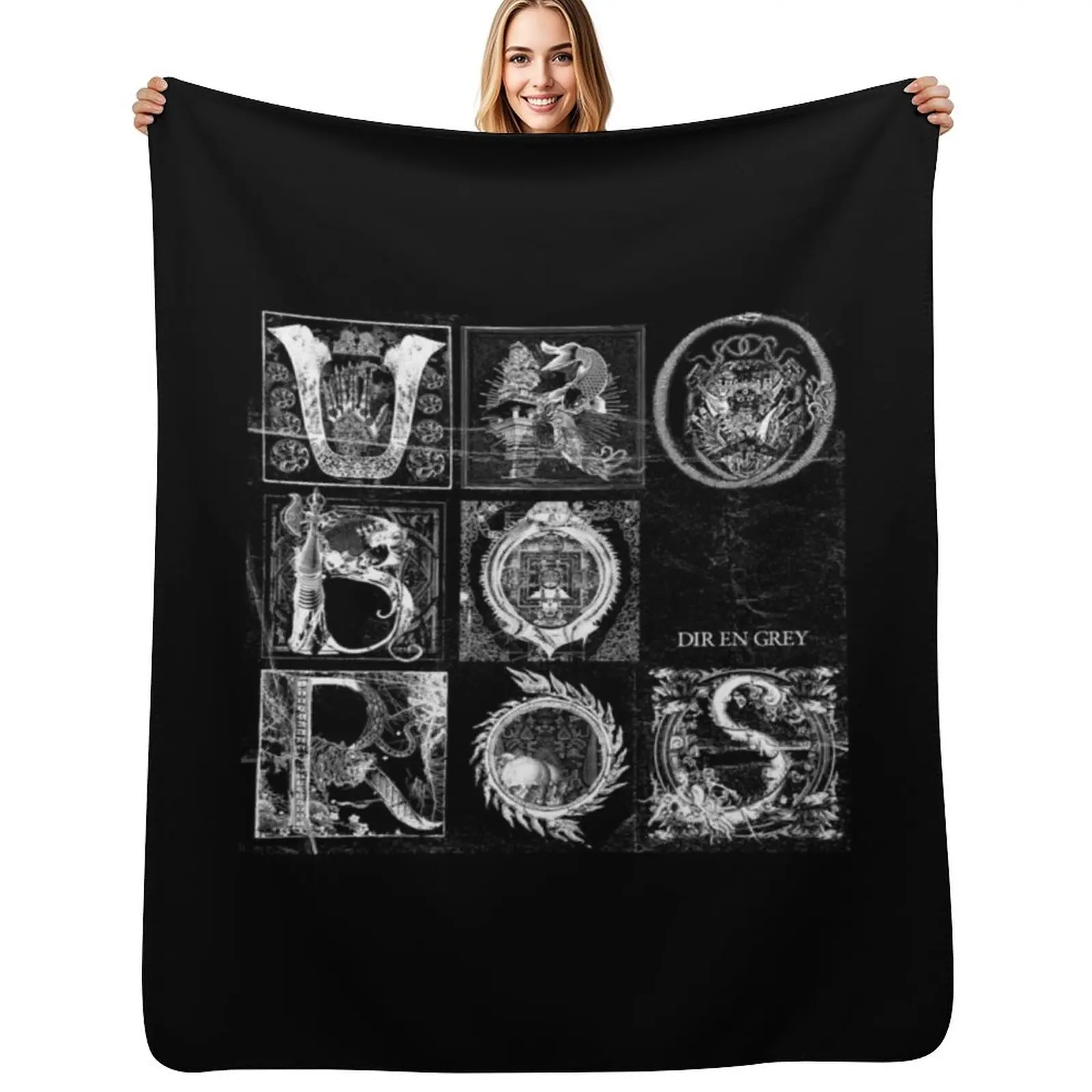 DIR EN GREY Gift For Men and Women, Gift Father Day, Gift Halloween Day, Thanksgiving, Christmas Day Throw Blanket